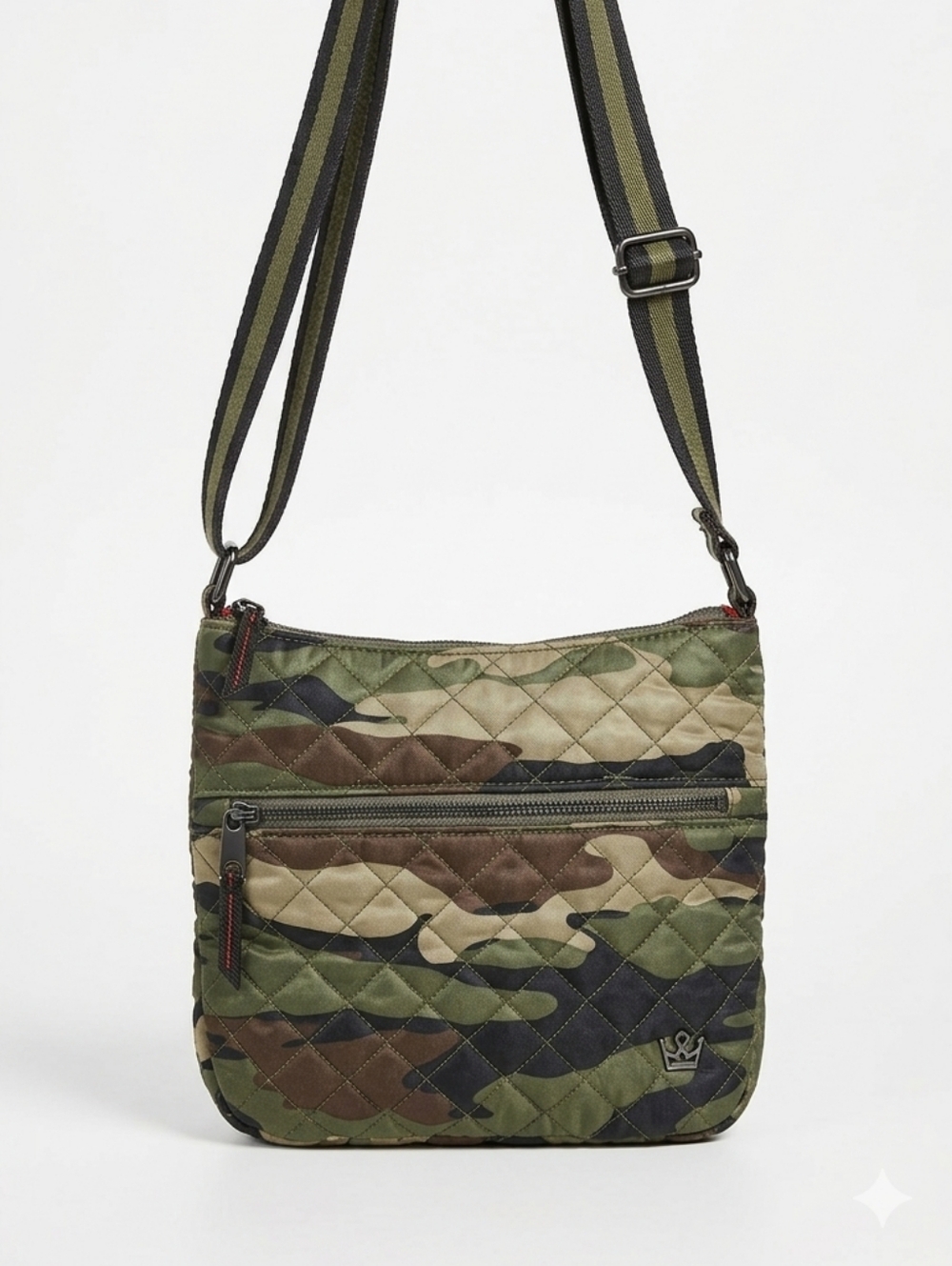 Oliver Thomas Camo Kitchen Sink Crossbody – Unisex & Vegan